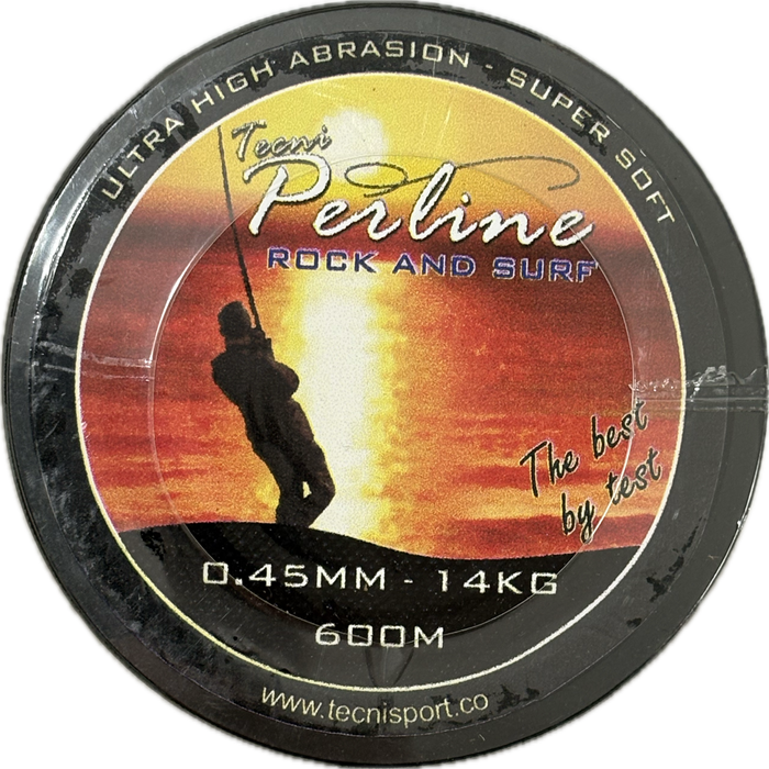 PERLINE - 600m Spools HIGH ABRASION ROCK & SURF MONO SPOOLS BLUE