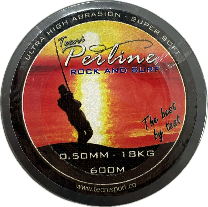 PERLINE - 600m Spools HIGH ABRASION ROCK & SURF MONO SPOOLS BLUE