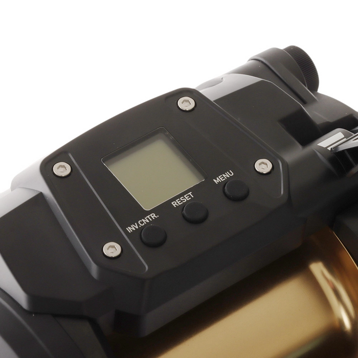 Daiwa 22 Tanacom 1200 AJ Power Assist Electric Reel Spooled with 1200m 50lb X8 Rainbow Braid.