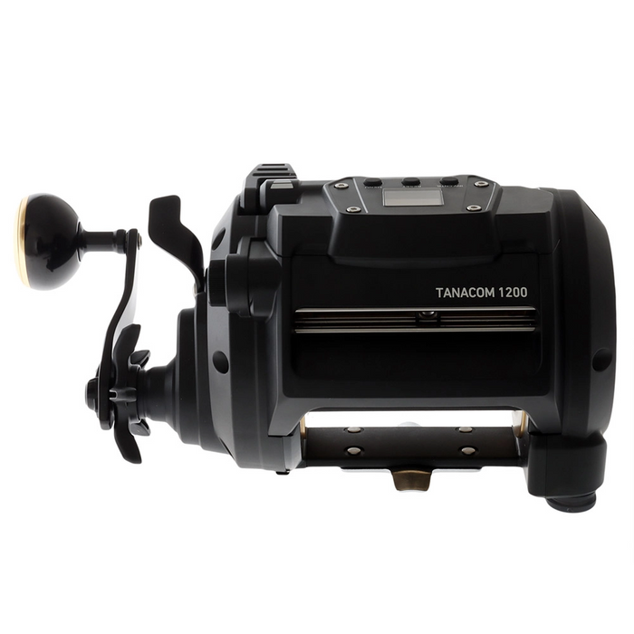Daiwa 22 Tanacom 1200 AJ Power Assist Electric Reel Spooled with 1200m 50lb X8 Rainbow Braid.