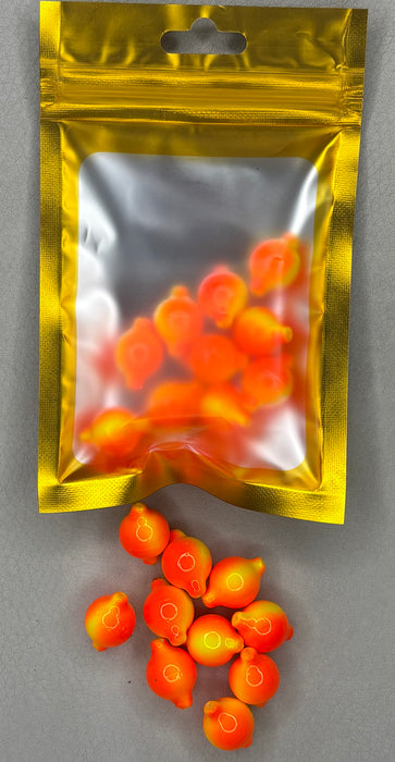 Feral Crew - Assassin Pack - 12mm UV Floats 10Pk Dawn Breaker Yellow/Orange