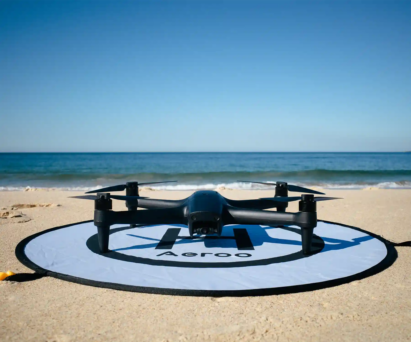 Aeroo Drone on landing pad