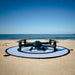 Aeroo Pro Drone on Landing Pad on beach with ocean in the background