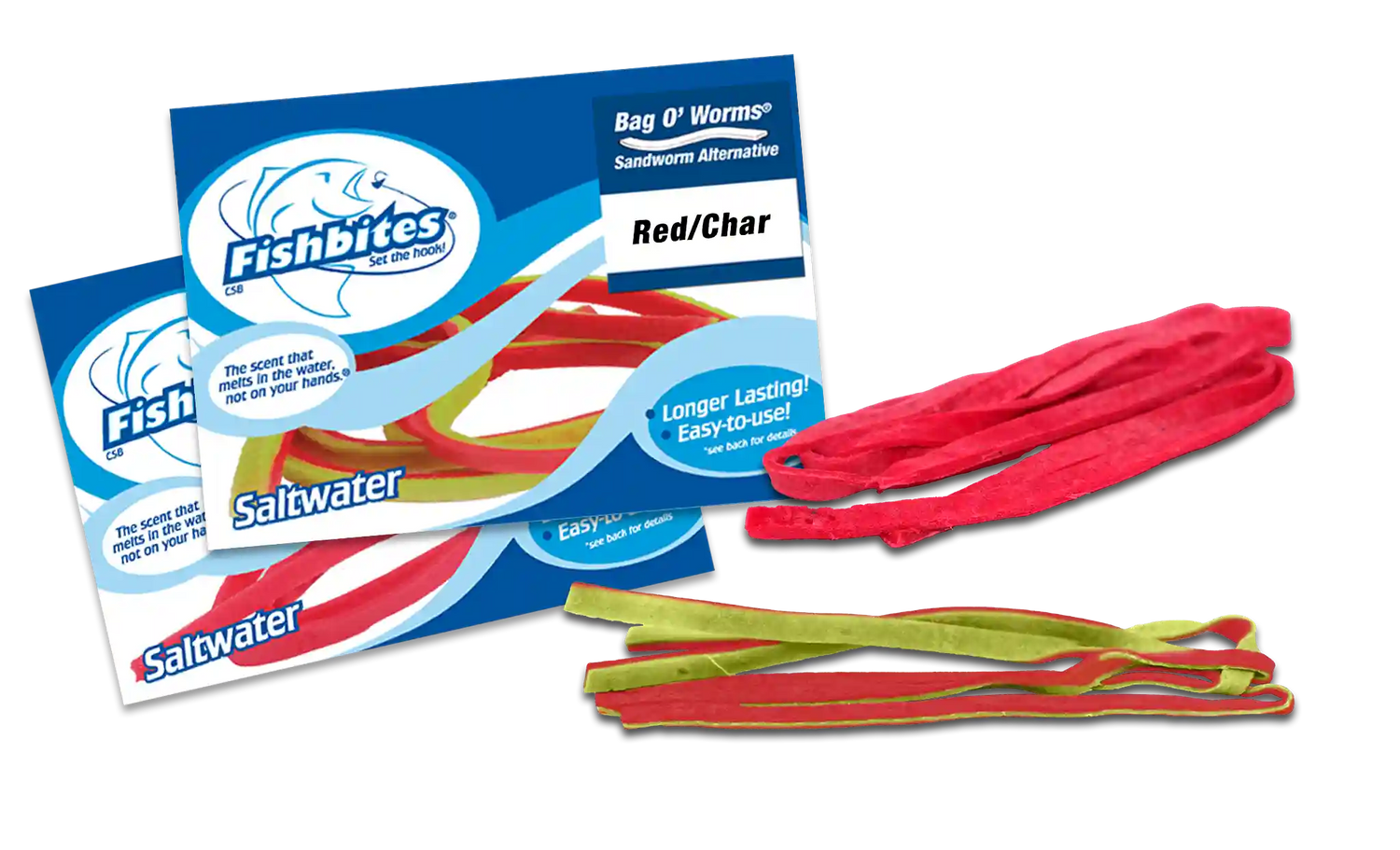 Fishbites Bag O' Worms Artificial Scented Baits