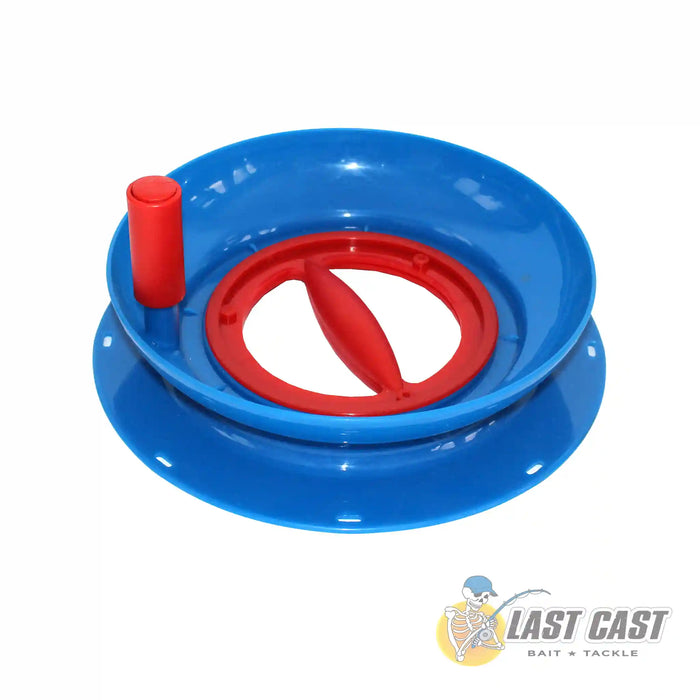 Bite Hand Caster  Hand Reel with Winder Side Angle