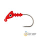 Fishbites Jig Heads Red