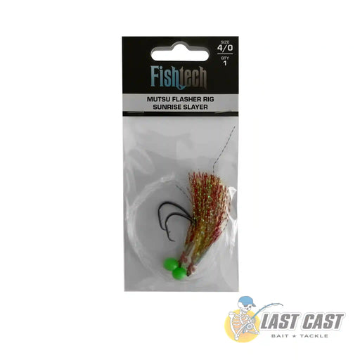 Fishtech Mutsu Flasher Rig Sunrise Slayer 4/0