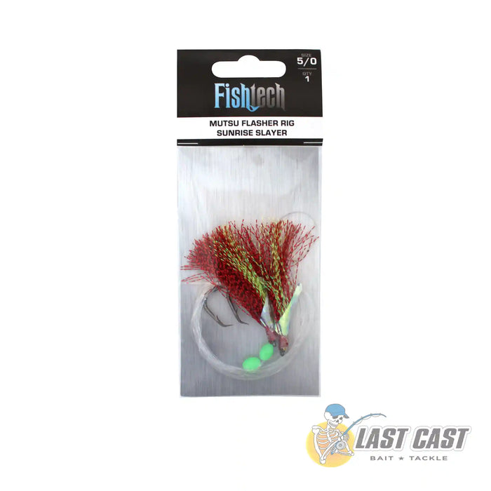 Fishtech Mutsu Flasher Rig Sunrise Slayer 5/0