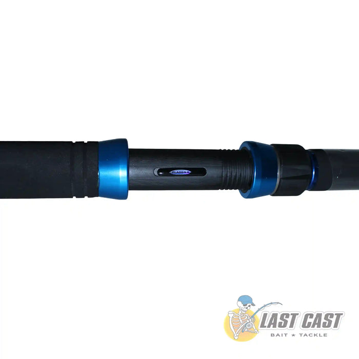 Fladen Blue Ocean Maxximus Boat Rod 6Ft 180Cm 2Pce Closeup Reel Seet Brand Name Fladen