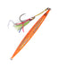 JC Jigs Electric Koheru Rattle Jigs 300g Orange Top View