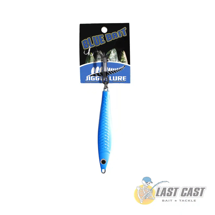 Jiggle Lure Blue Bait Kahawai Jig Spinner Lure Blue 50g