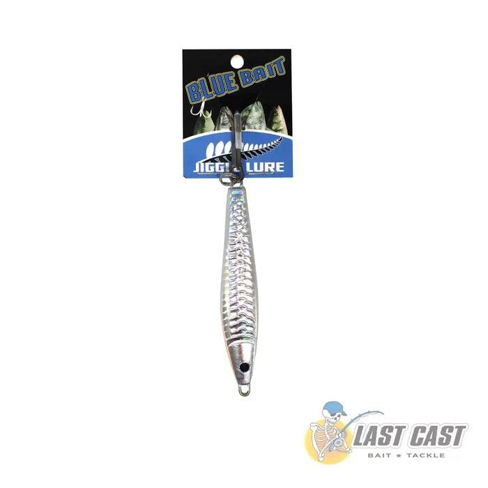 Jiggle Lure Blue Bait Kahawai Jig Spinner Lure Silver 60g