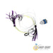 Jiggle Lure Hapuka Blue Nose Rig 14/0 Squid Skirt with Diamond Light Purple without Packaging