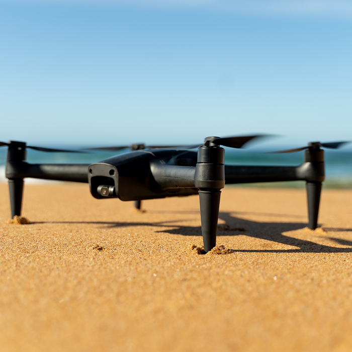 Aeroo Pro Extended Landing Gear installed on drone