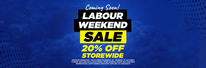 Last Cast Labour Weekend Sale Coming Soon