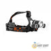 Last Cast High Power 3 Led Rechargeable Headlamp Angle Right