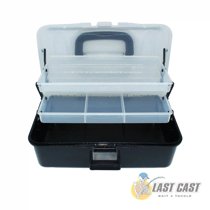 Last Cast 2 Tray Tackle Box Front Open