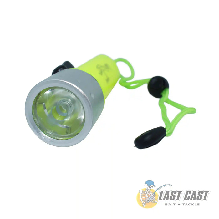 Last Cast LED Dive Light Torch Front Right Angle