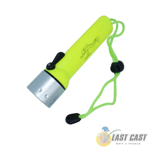 Last Cast LED Dive Light Torch Side Angle Up