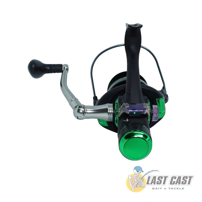 Reelsking WS6000 KM60 Baitrunner Spinning Reel Back Angle