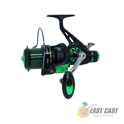 Reelsking WS6000 KM60 Baitrunner Spinning Reel Front Right Angle