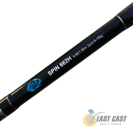 Sea Harvester Spin Rod Combo 6Ft 6In 8-10kg 2Pce Specs Closeup