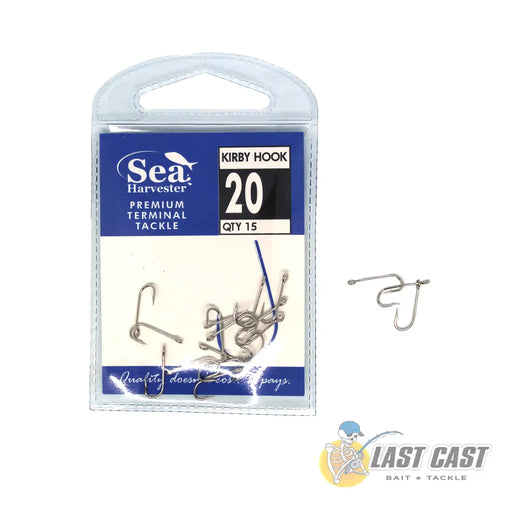 Sea Harvester Kirby Hooks Size 20 QTY 15