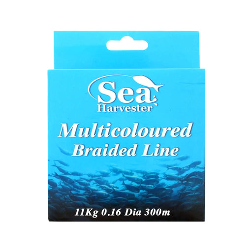 Sea Harvester Multicoloured Braided Line 11kg