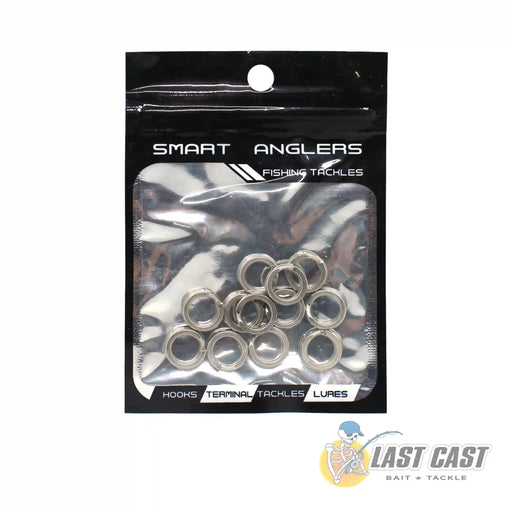 Smart Angler Split Rings 12x18 in Packaging to attach to jigs and lures