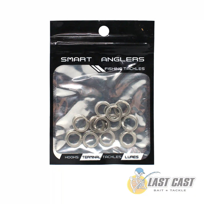 Smart Angler Split Rings 12x18 in Packaging to attach to jigs and lures