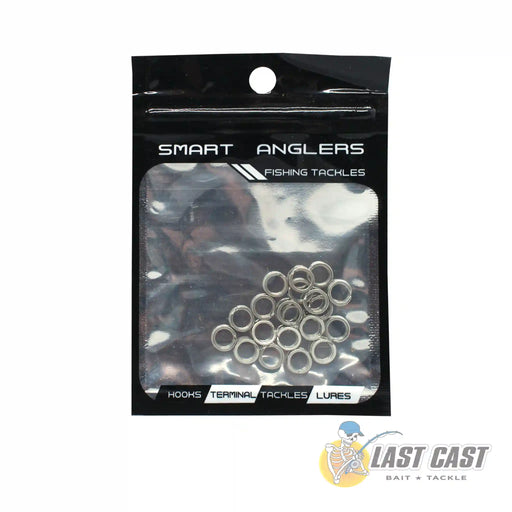 Smart Angler Split Rings 8x10 in Packaging to attach to jigs and lures