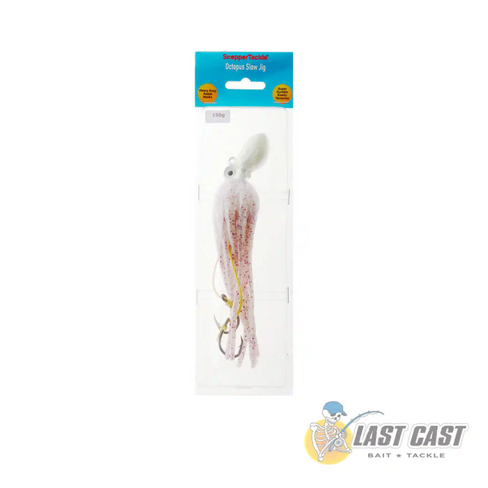 Snapper Tackle Octopus Slow Jig in Packaging Lumo