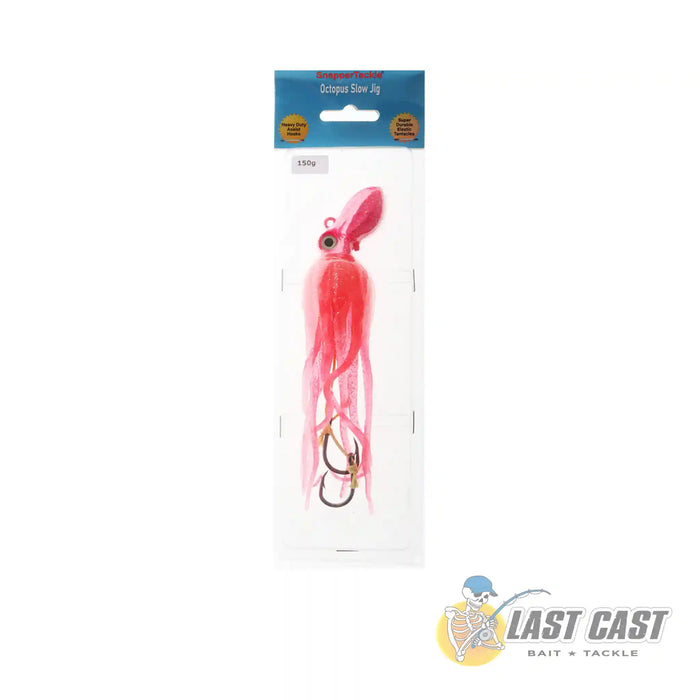 Snapper Tackle Octopus Slow Jig in Packaging Pink