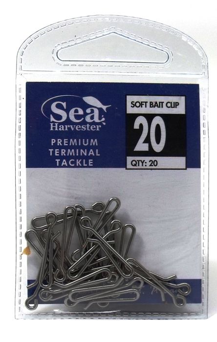 Sea Harvester - Soft Bait Clip 20 Pack