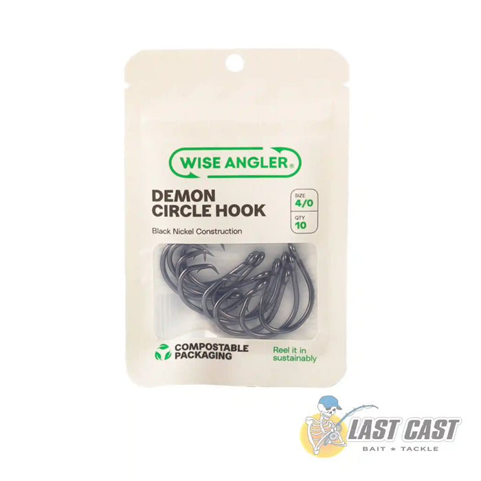 Wise Angler Demon Circle Hook in Packaging Size 4_0 in Packaging