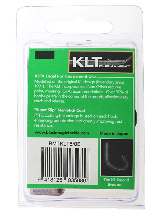 Black Magic - KLT Teflon Coated Super Hooks Economy Pack