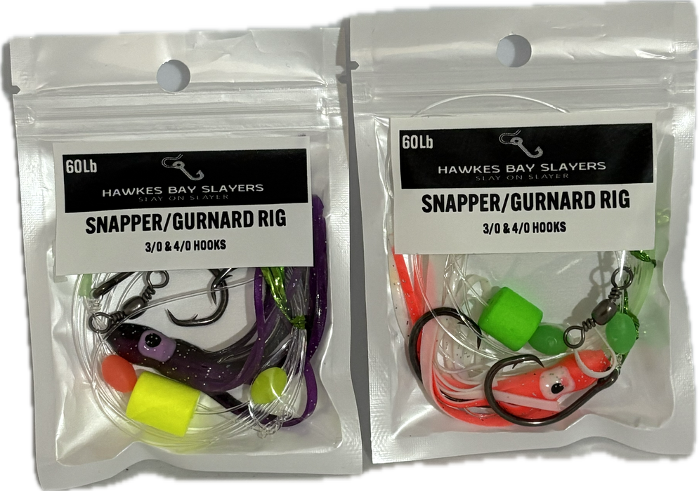 HAWKES BAY SLAYERS - SNAPPER / GURNARD RIG
