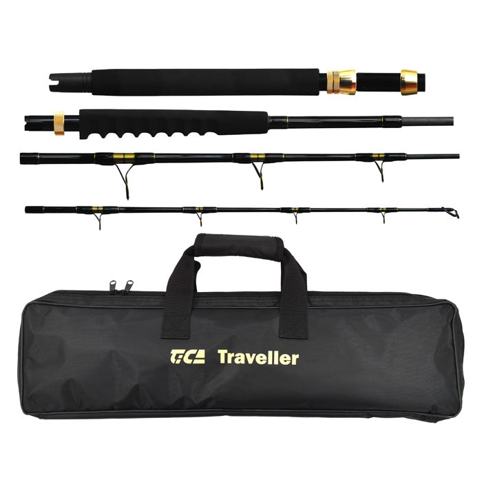 LAST CAST - DRONE ROD / REEL / BRAID COMBO TICA 704 TRAVEL ROD AND FIN-NOR 10500 OFFSHORE REEL