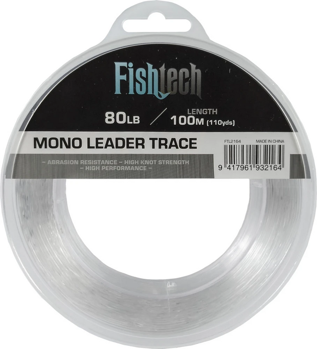 FISHTECH - HI TENSILE LEADER 100M