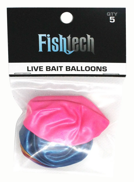 FISHTECH - LIVE BAIT BALLOONS (5 PER PACK)