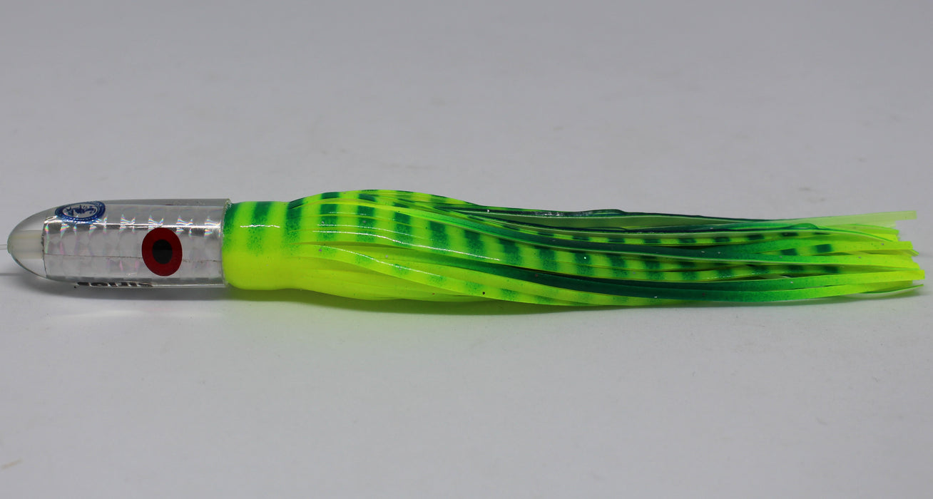 FRONTEIRA - SIRIUS SOFT BULLET HEAD - 8 INCH TUNA LURE - GREEN STRIPY II