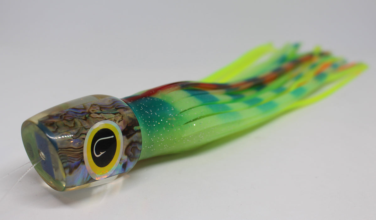 HOOKER - ALL AMERICAN PAUA HEAD - TEASER TAIL - LUMO