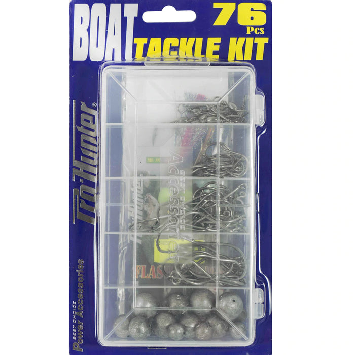 PRO HUNTER - 76 PIECE BOAT TACKLE KIT