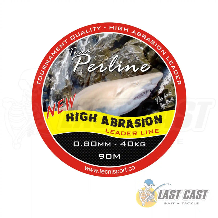 Perline High Abrasion Leader Line Trace Green 40kg 90m