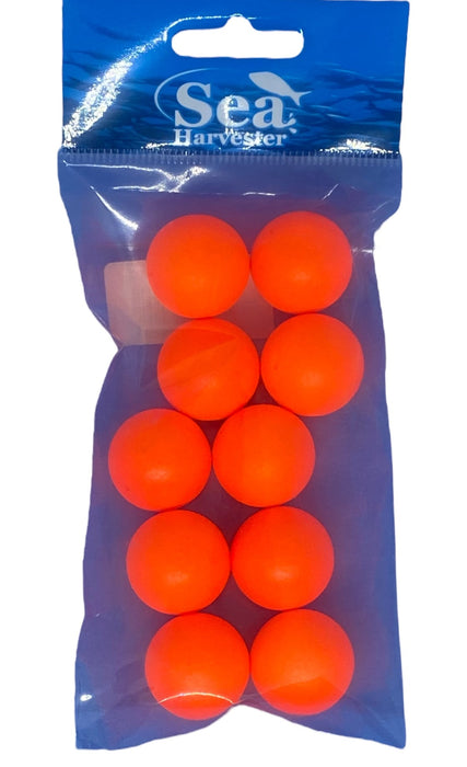 SEA HARVESTER - 20MM LONGLINE TRACE FLOATS 10PK