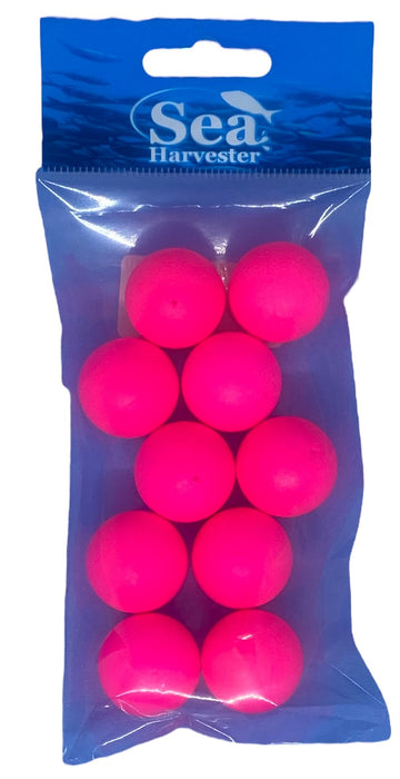 SEA HARVESTER - 20MM LONGLINE TRACE FLOATS 10PK