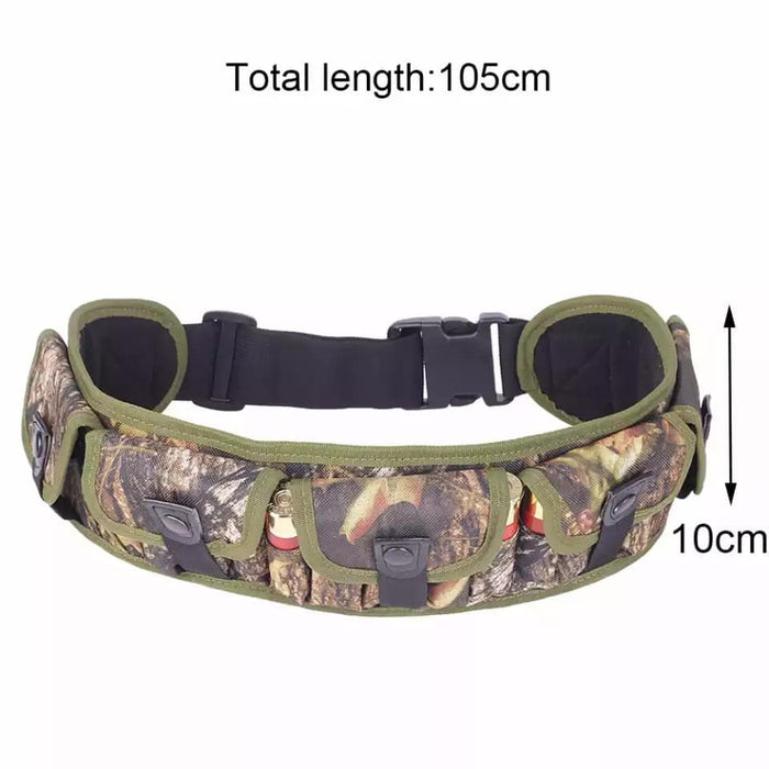 LAST CAST - TACTICAL 12/20 GAUGE AMMO BELT WITH POUCH